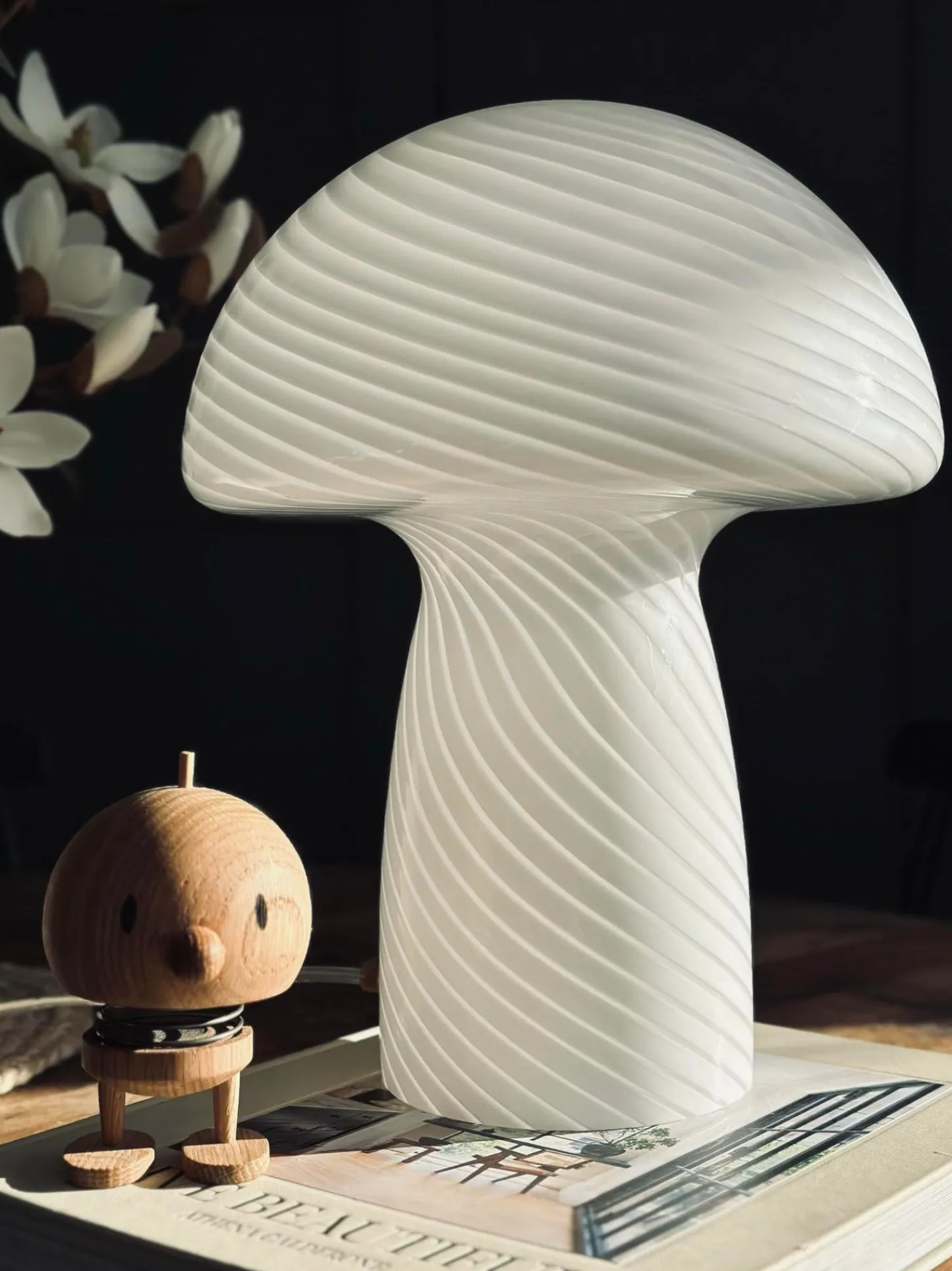 VIAMAJA Mushroom Elsa - Hvid 32 cm Sale
