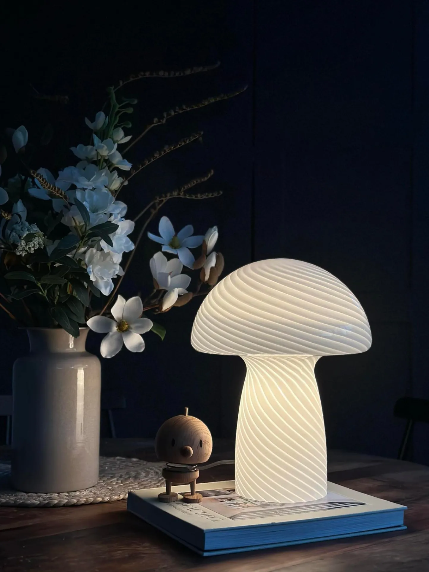 VIAMAJA Mushroom Elsa - Hvid 32 cm Sale