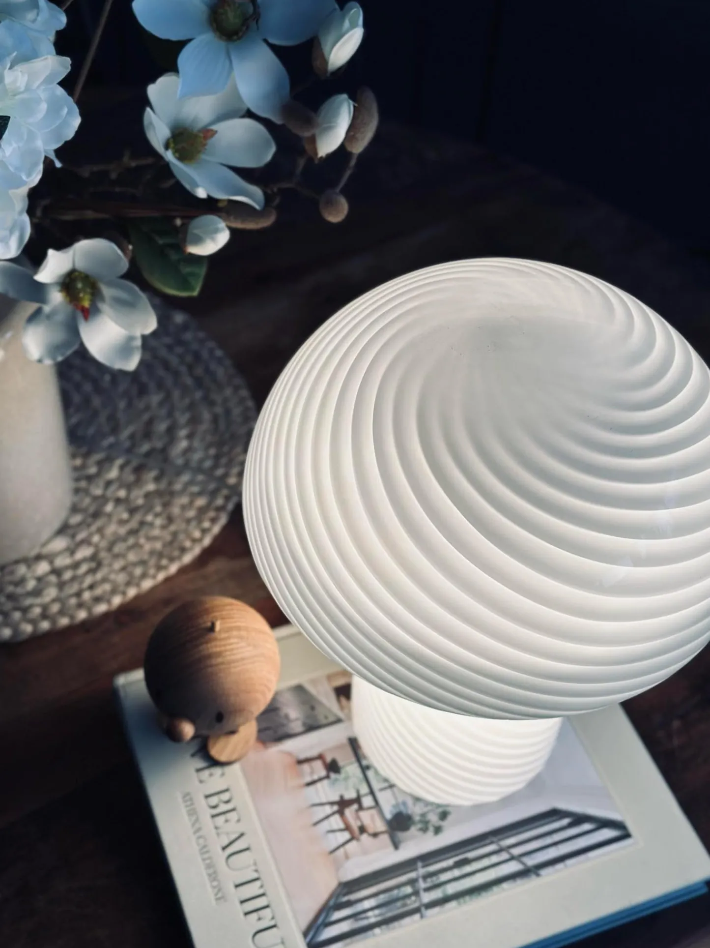 VIAMAJA Mushroom Elsa - Hvid 32 cm Sale