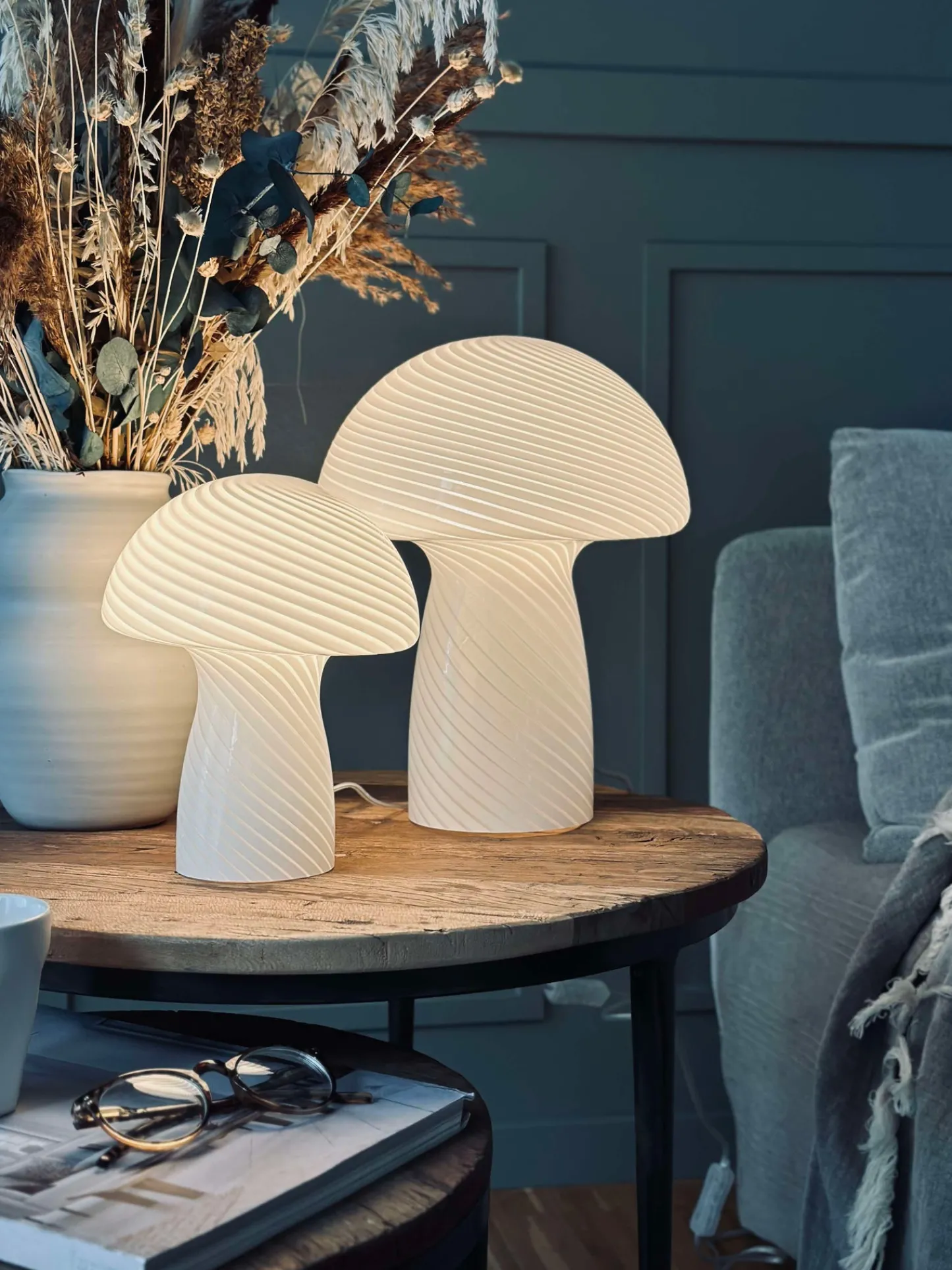 VIAMAJA Mushroom Elsa - Hvid 32 cm Sale