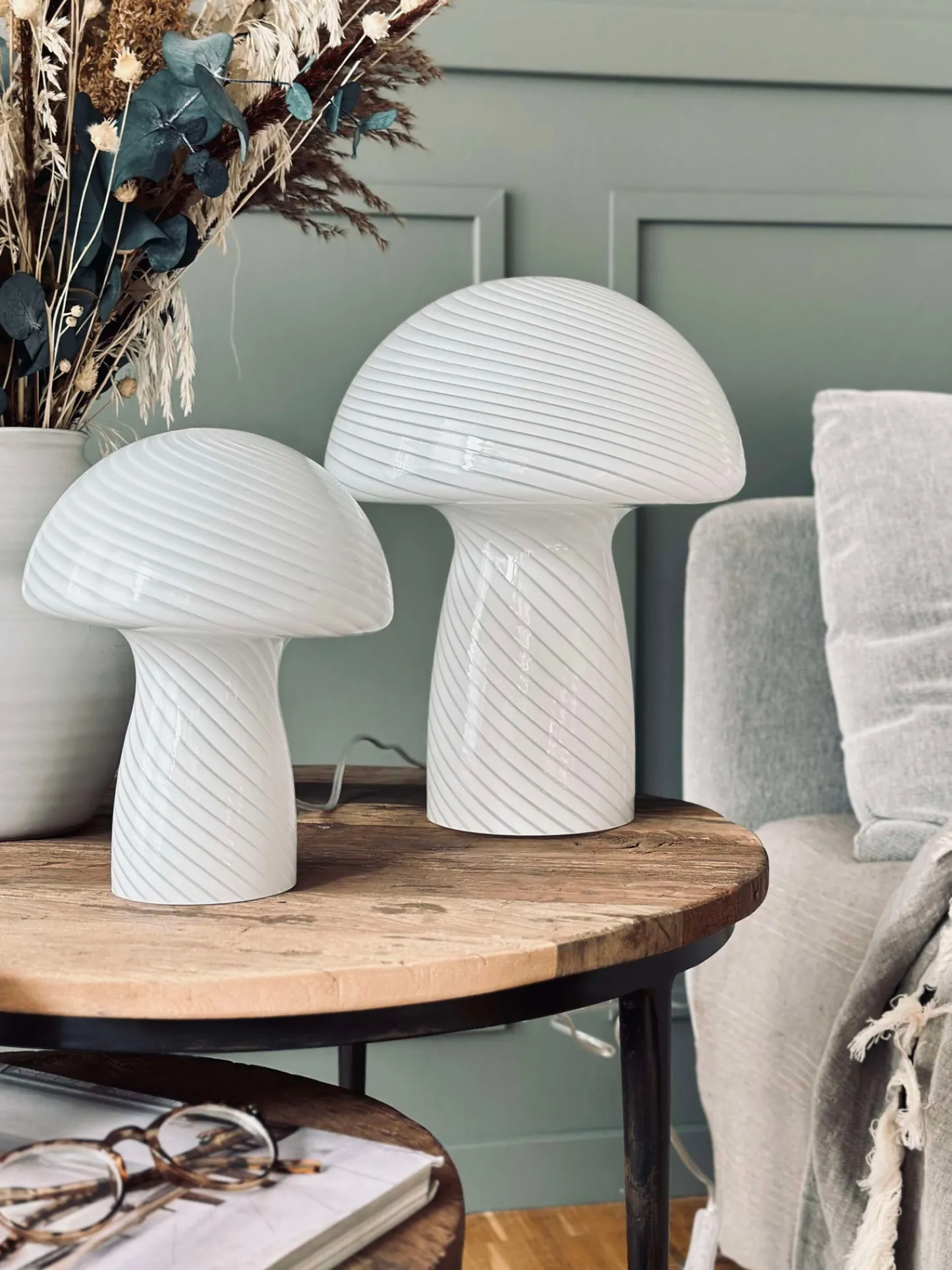 VIAMAJA Mushroom Elsa - Hvid 32 cm Sale