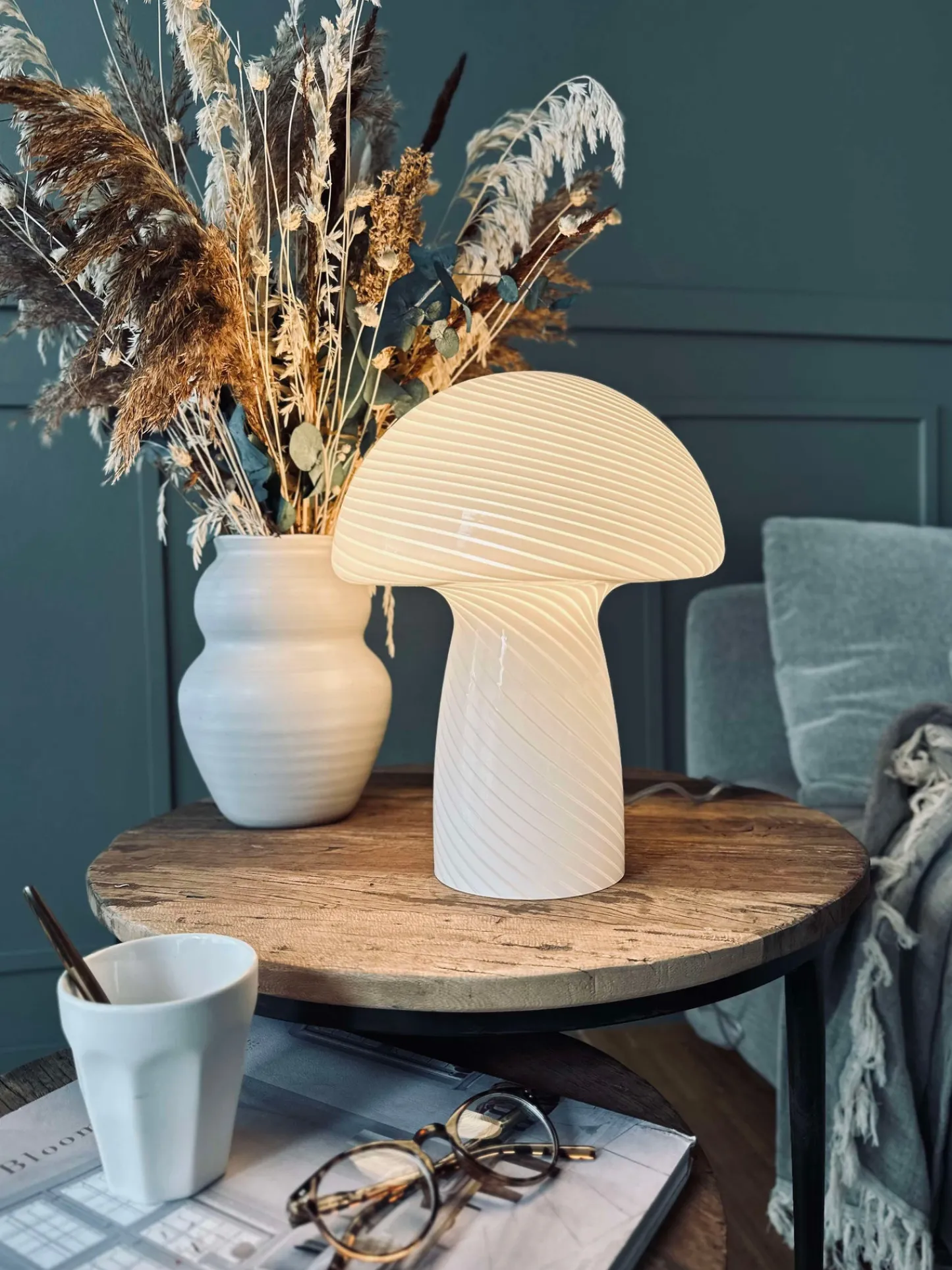 VIAMAJA Mushroom Elsa - Hvid 32 cm Sale