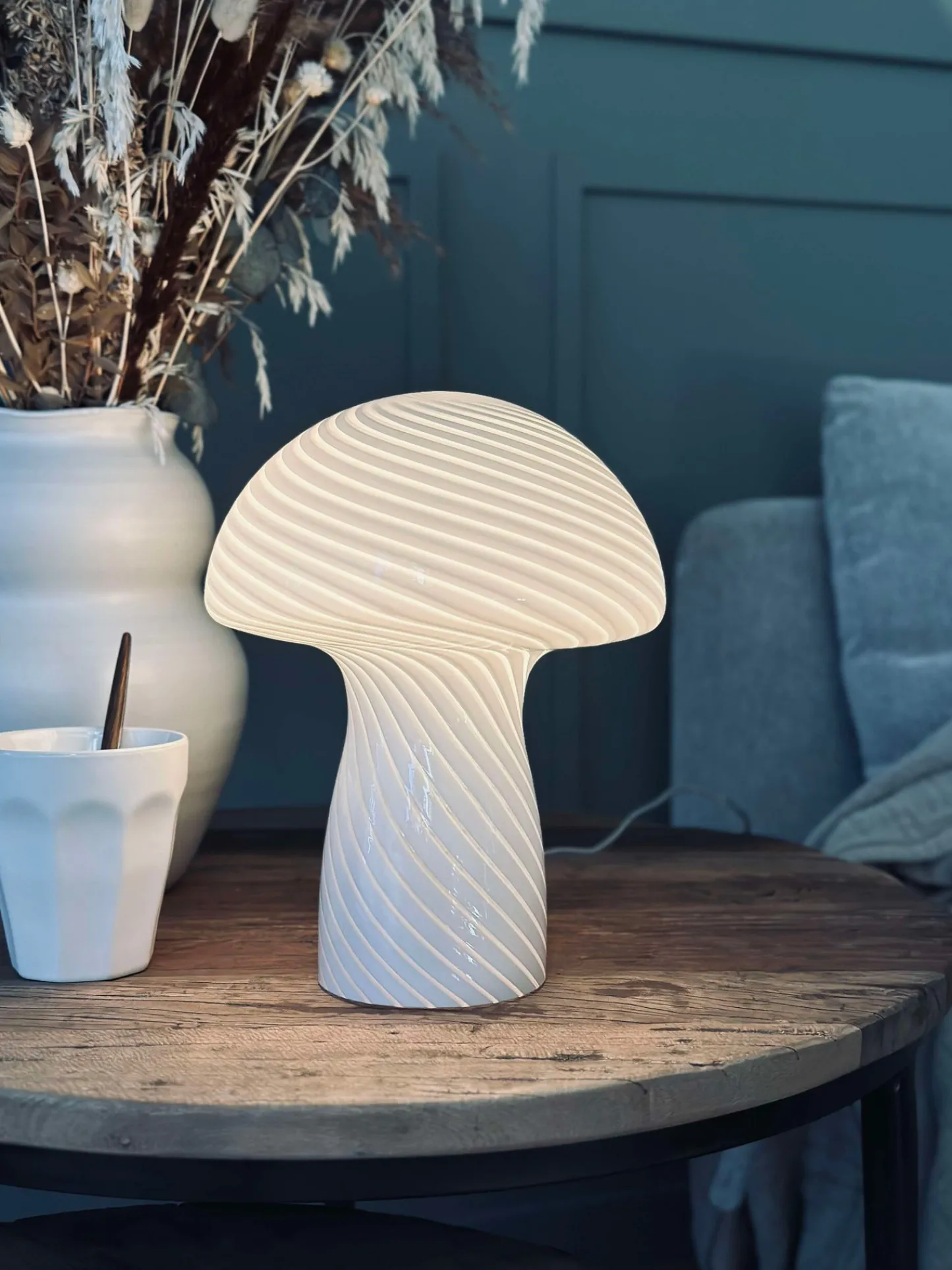 VIAMAJA Mushroom Elsa- Grå 24cm Clearance