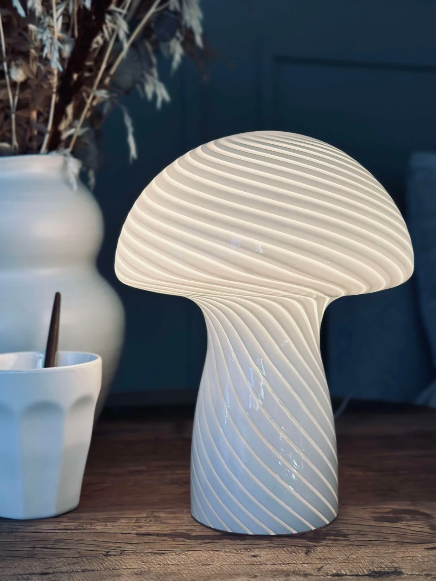 VIAMAJA Mushroom Elsa- Grå 24cm Clearance
