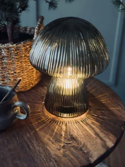 VIAMAJA Mushroom med riller 25cm - Grøn Sale