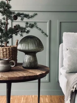 VIAMAJA Mushroom med riller 25cm - Grøn Sale