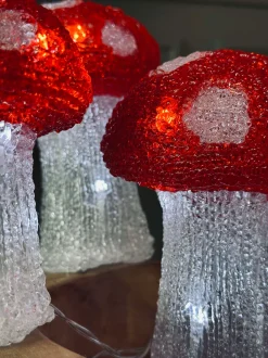 VIAMAJA Mushroom Sæt med 5 lamper - Godkendt til inde og ude Best