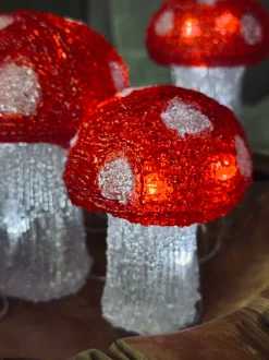 VIAMAJA Mushroom Sæt med 5 lamper - Godkendt til inde og ude Best