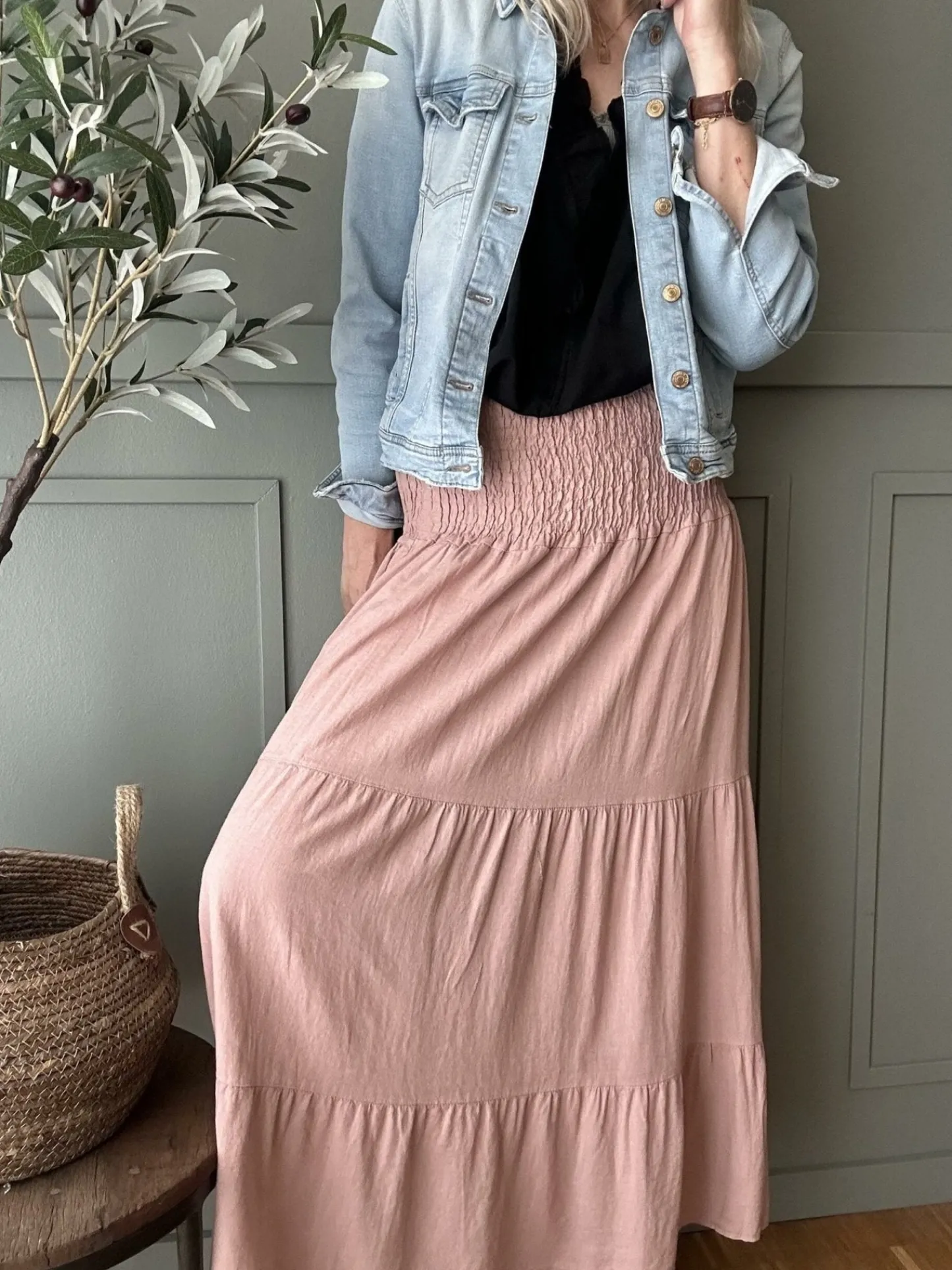 VIAMAJA Nederdel – Rosa Blush Best