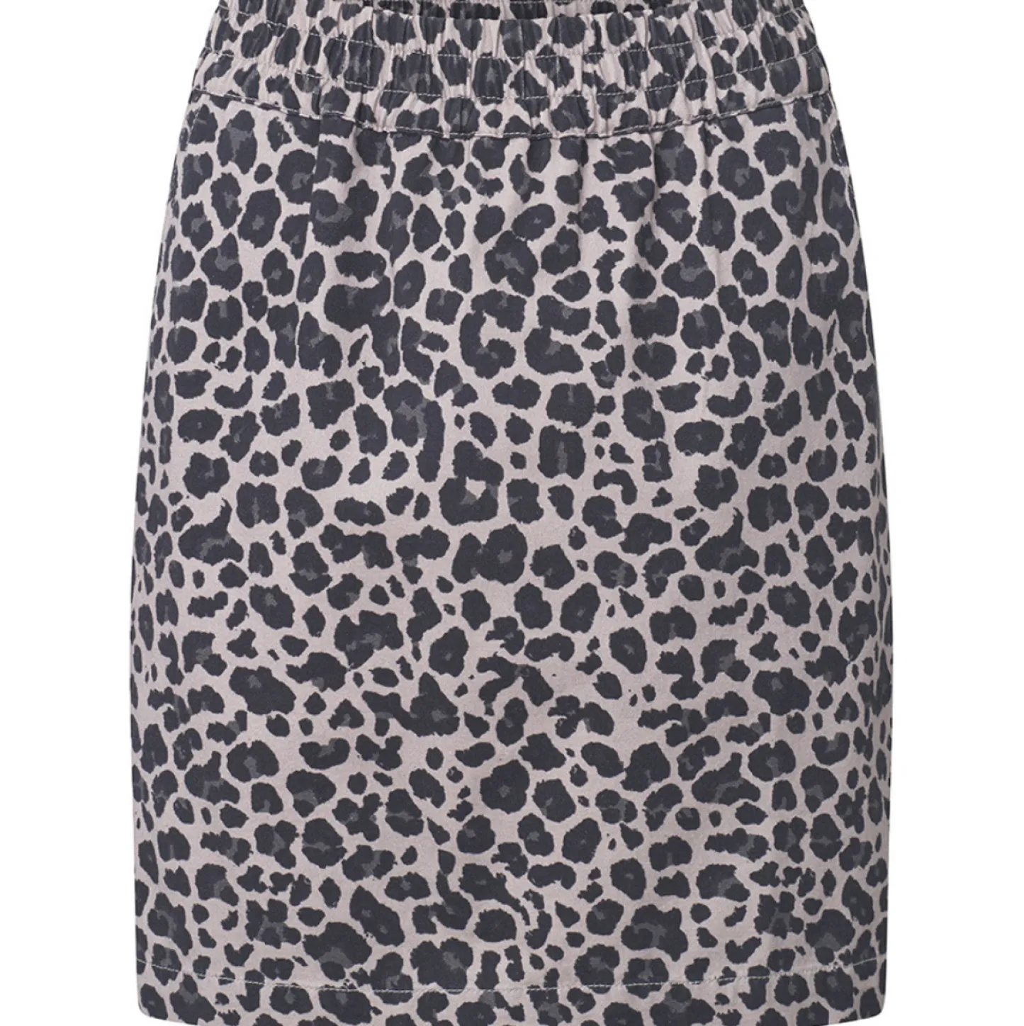 VIAMAJA Nederdel Jane Leopard Grey Best