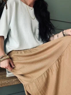 VIAMAJA Nederdel med smock - MACCHIATO Sale