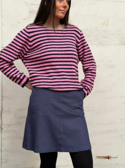 VIAMAJA Nederdel Sidsel - Dark denim