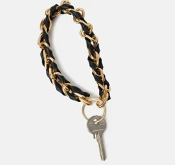 VIAMAJA Nøglesnor – Black / Gold
