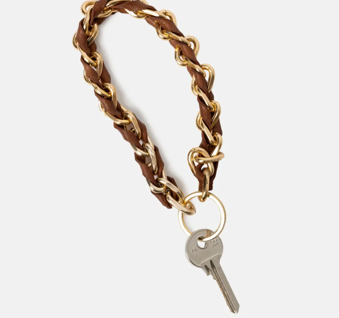 VIAMAJA Nøglesnor – Walnut / Gold Sale