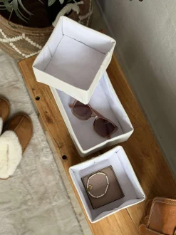 VIAMAJA Opbevaring BELLA sæt med 3 kasser Outlet