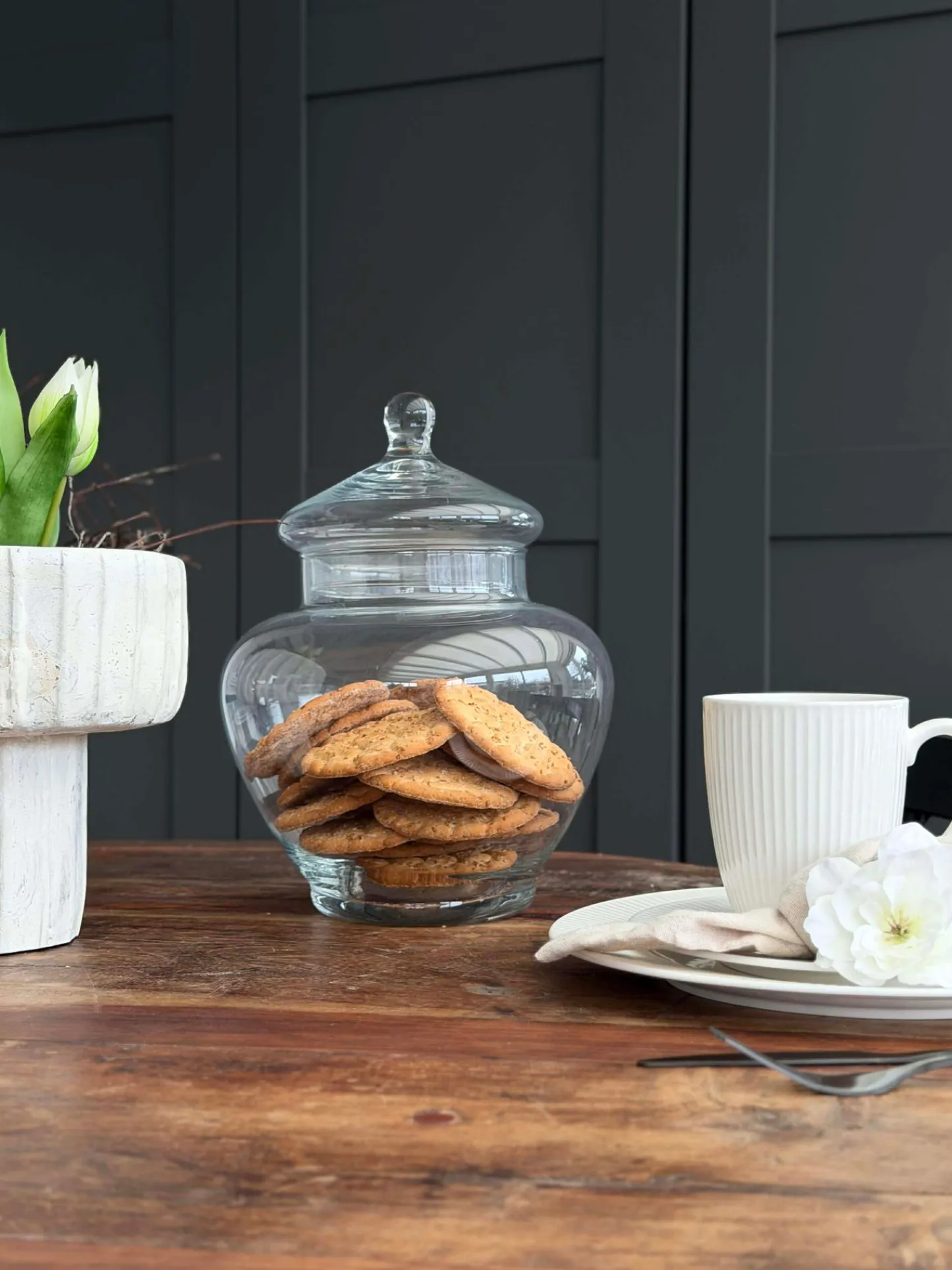 VIAMAJA Opbevaringsglas med låg Discount