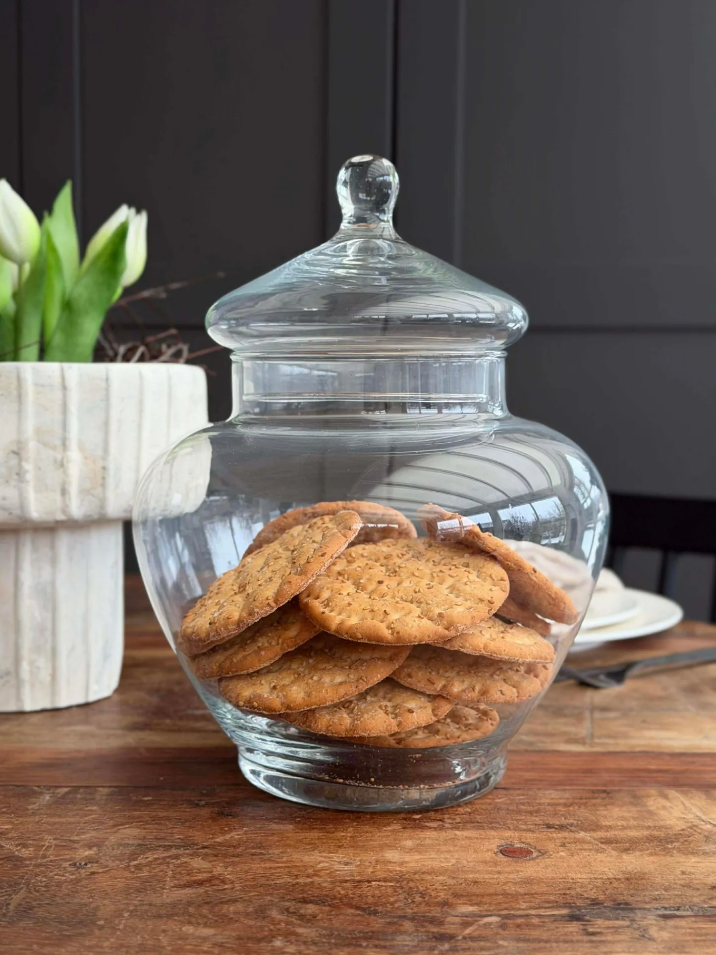 VIAMAJA Opbevaringsglas med låg Discount