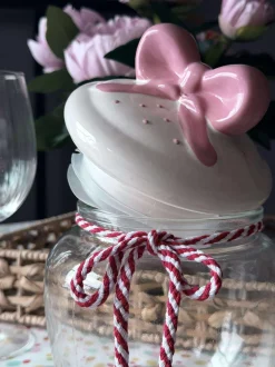 VIAMAJA Opbevaringsglas med sløjfe - 1200ml Outlet