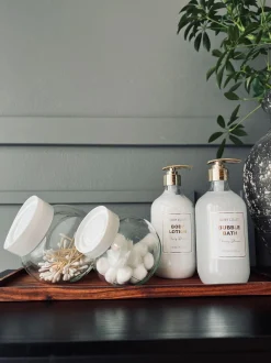 VIAMAJA Opbevaringsglas 700ml - Hvid låg Discount