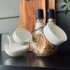 VIAMAJA Opbevaringsglas 500ml - Hvid låg Hot