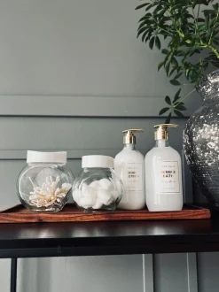 VIAMAJA Opbevaringsglas 500ml - Hvid låg Hot