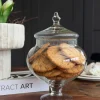 VIAMAJA Opbevaringsglas på fod Hot