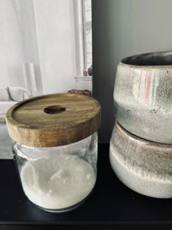 VIAMAJA Opbevaringsglas til fødevarer - Wood