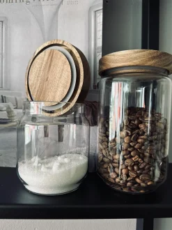 VIAMAJA Opbevaringsglas til fødevarer - Wood