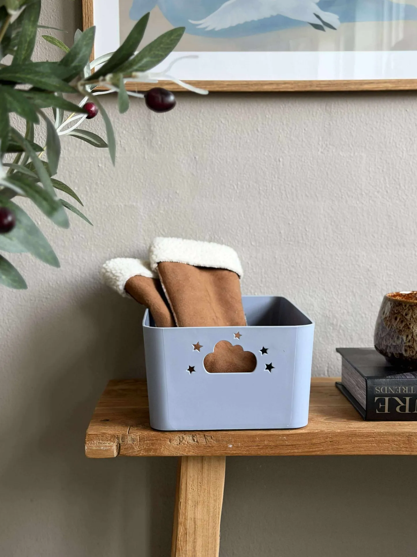 VIAMAJA Opbevaringskasse Cloud 26x17cm - Flere farver Discount