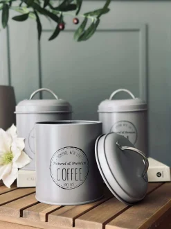 VIAMAJA Opbevaringskrukker 3 stk - Mocca Discount
