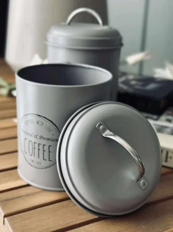 VIAMAJA Opbevaringskrukker 3 stk - Mocca Discount