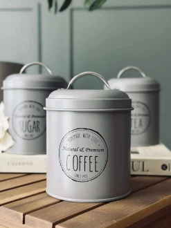 VIAMAJA Opbevaringskrukker 3 stk - Mocca Discount