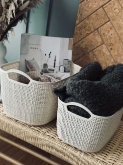 VIAMAJA Opbevaringskurv Freja medium Discount