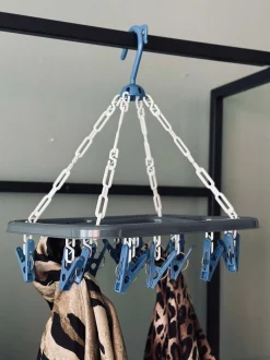 VIAMAJA Ophæng med klemmer - Blue Hot
