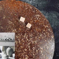 VIAMAJA Opslagstavle i jern - Rusty Ø35cm Discount