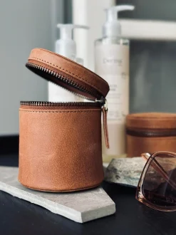 VIAMAJA Organiser Leather - Medium cognac Outlet