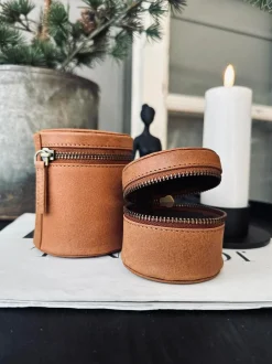 VIAMAJA Organiser Leather - Medium cognac Outlet