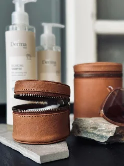 VIAMAJA Organiser Leather - Small cognac Best