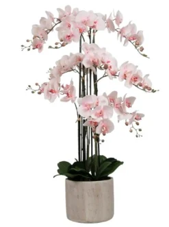 VIAMAJA Orkidé i Potte 105 cm - Rosa Outlet