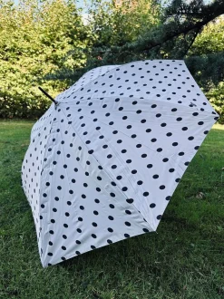VIAMAJA Paraply - Hvid med dots Outlet