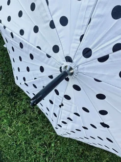 VIAMAJA Paraply - Hvid med dots Outlet