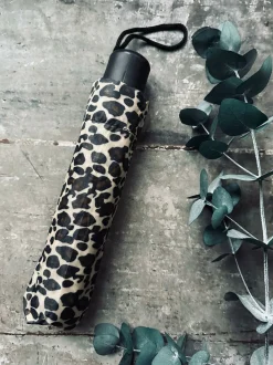 VIAMAJA Paraply - Leopard brown Sale