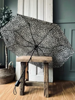 VIAMAJA Paraply - Leopard brown Sale