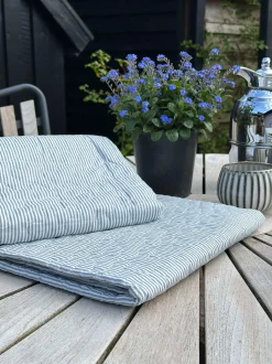 VIAMAJA Picnictæppe Blå stribet