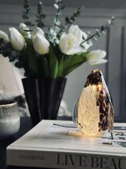 VIAMAJA Pingvin med led lys Outlet