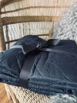 VIAMAJA Plaid / sengetæppe – Quilt Navy 200x220cm Best