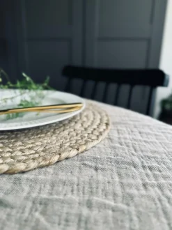 VIAMAJA Plaid vævet med kork – Nature mix Hot