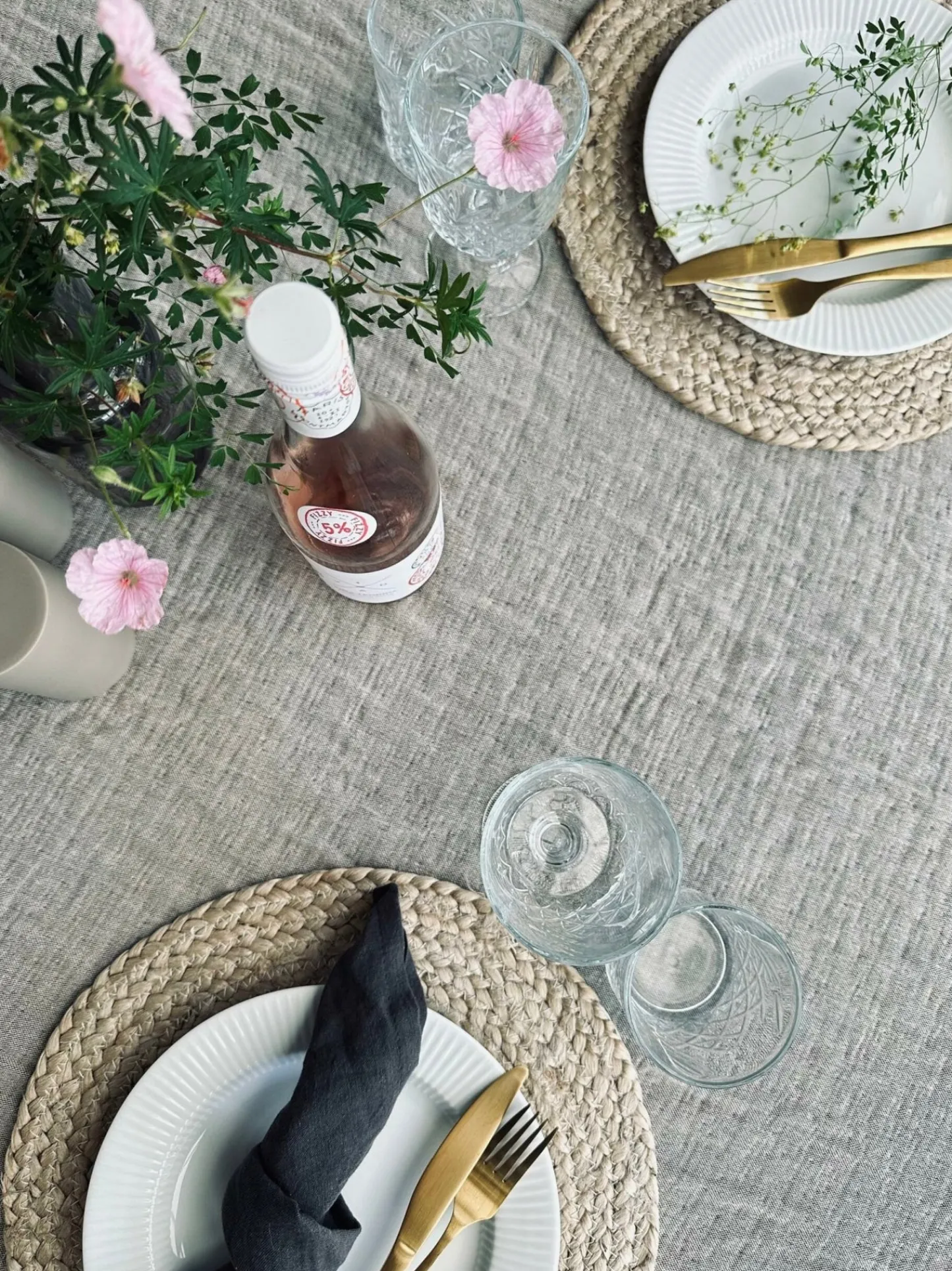 VIAMAJA Plaid vævet med kork – Nature mix Hot