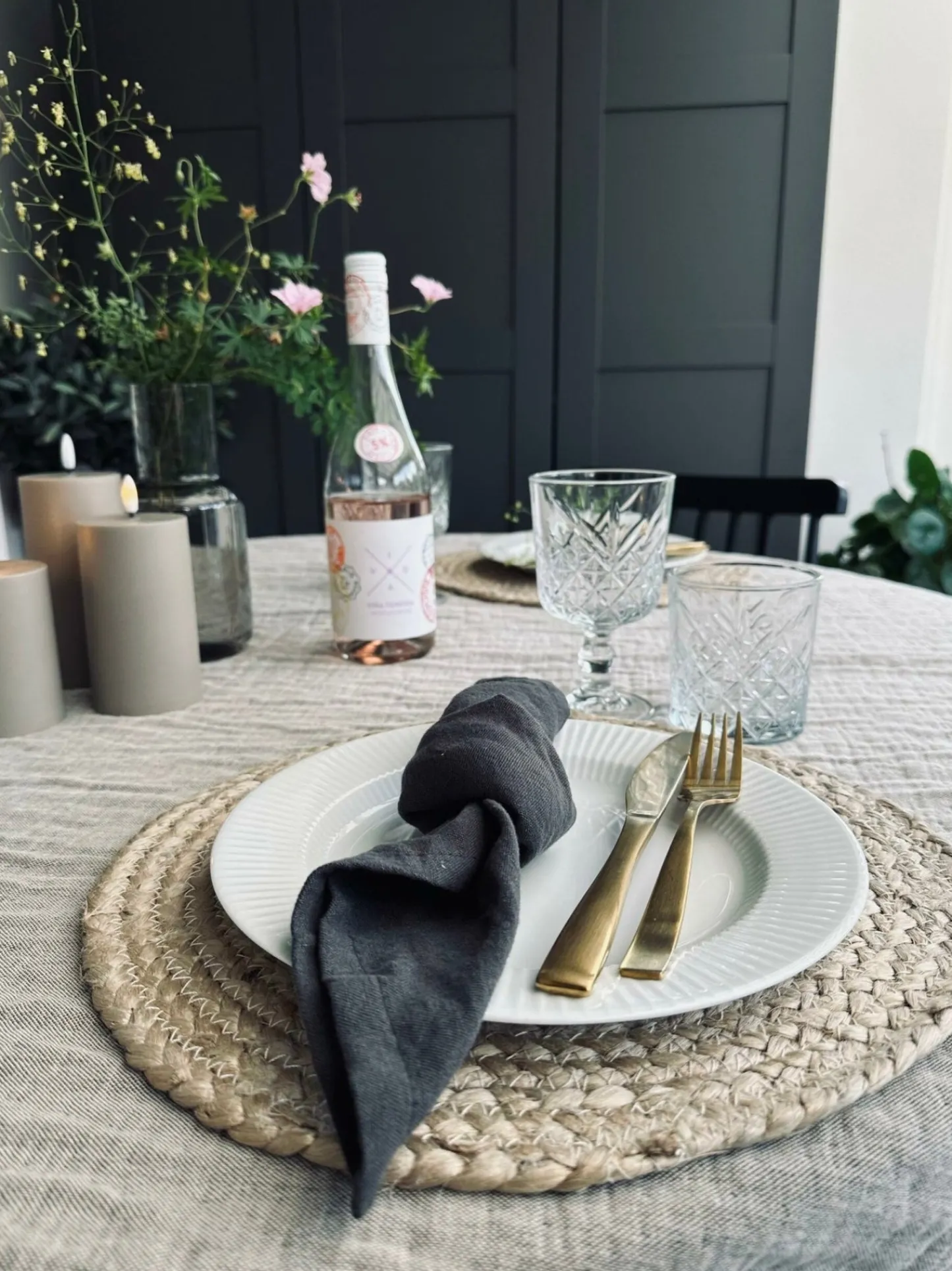 VIAMAJA Plaid vævet med kork – Nature mix Hot