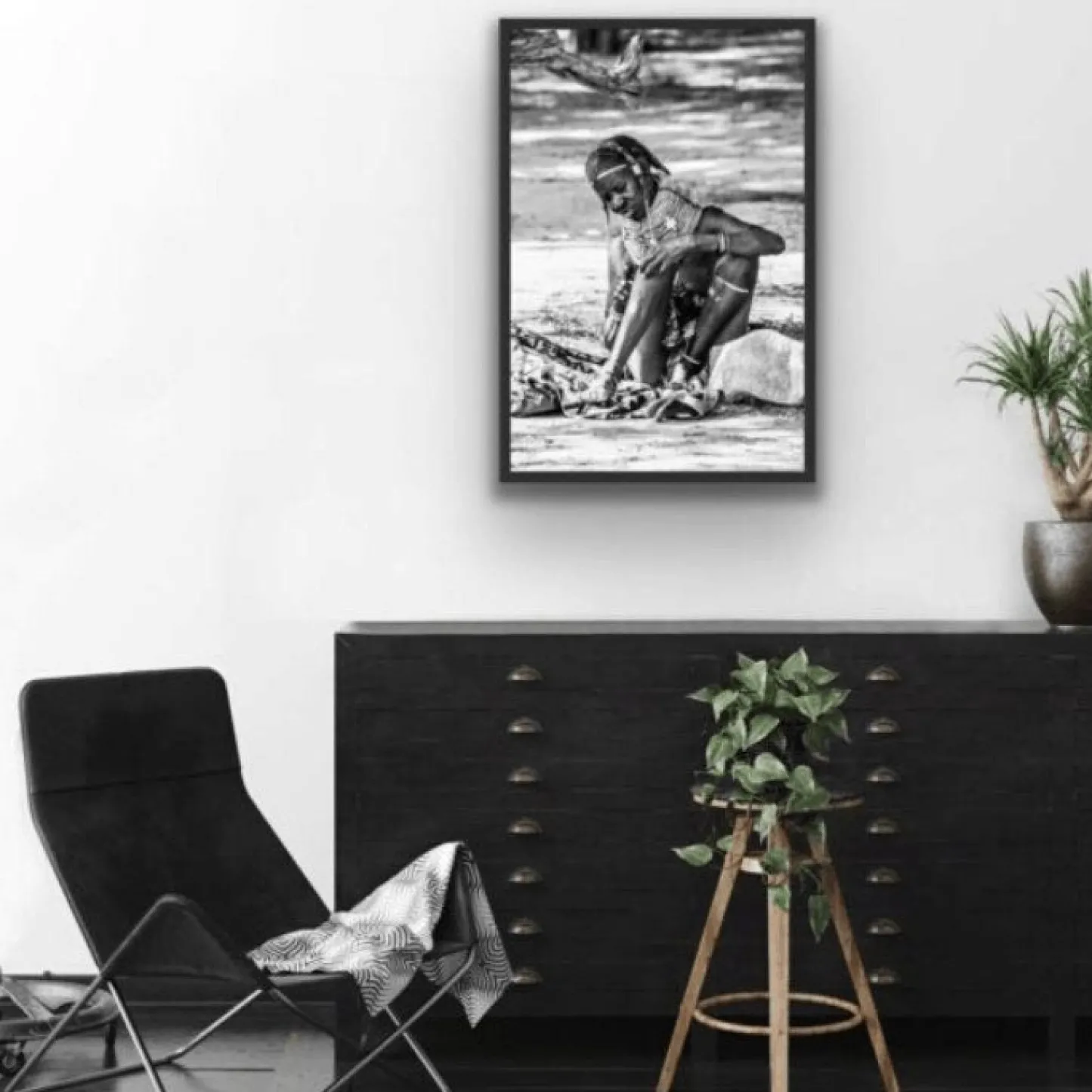 VIAMAJA Plakat Beach boy - 50x70 cm Online